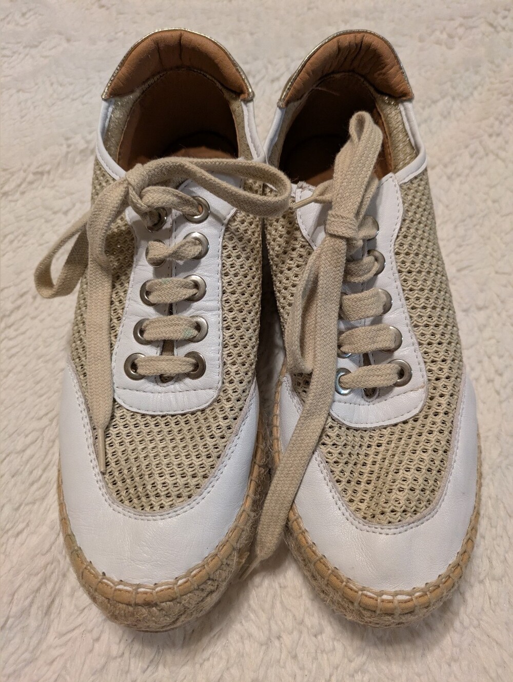 Jutelia Lace up Espadrilles 39